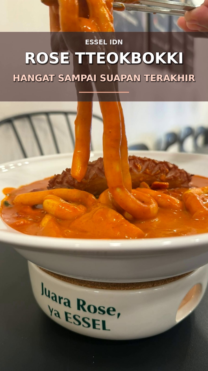 Actual ESSEL Rose Tteokbokki